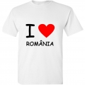 Tricou suvenir I love Romania 